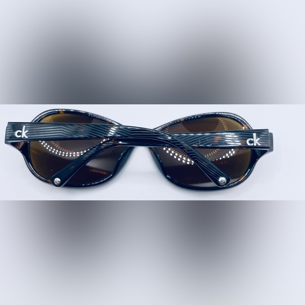 Calvin Klein CK4140S Tortoise Oval Sunglasses Frames Only - Picture 4 of 8